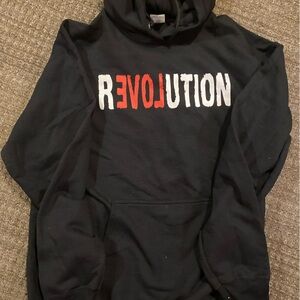 Men’s hooded sweatshirt. Size large.